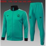 Chándal Liverpool 2025/26 (Green Long Zipper) - NIÑOS